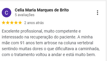 Depoimento Celia Maria — Mãe com artrose voltou a caminhar
